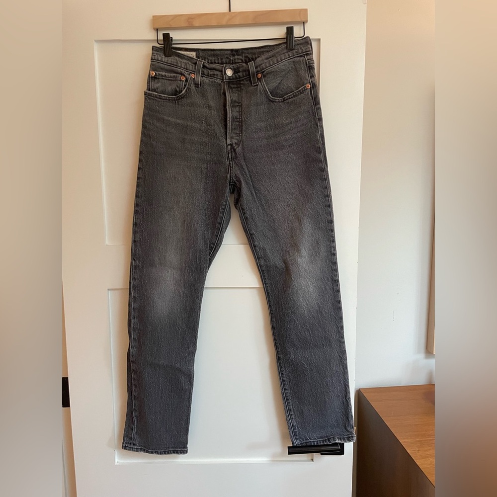 Levi's Women's Straight Leg Gray Jeans